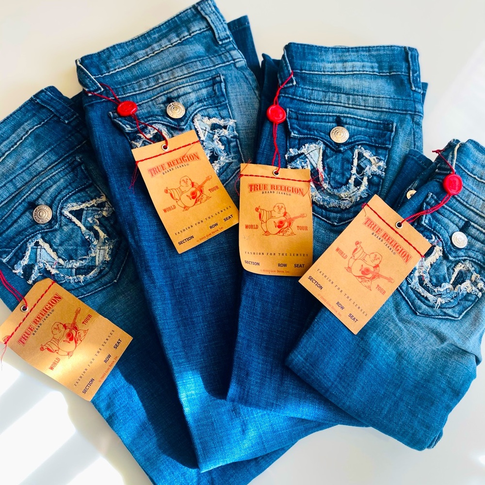 BNWT TRUE RELIGIOUS GIRLS JEANS